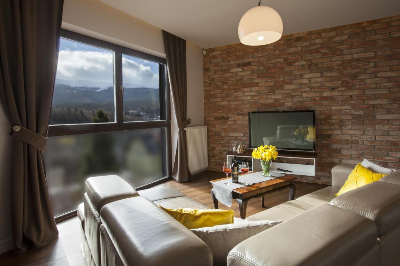 Apartament Panorama Gor - Centrum Miasta Z Widokiem Na Szrenice Szklarska Poreba Dış mekan fotoğraf