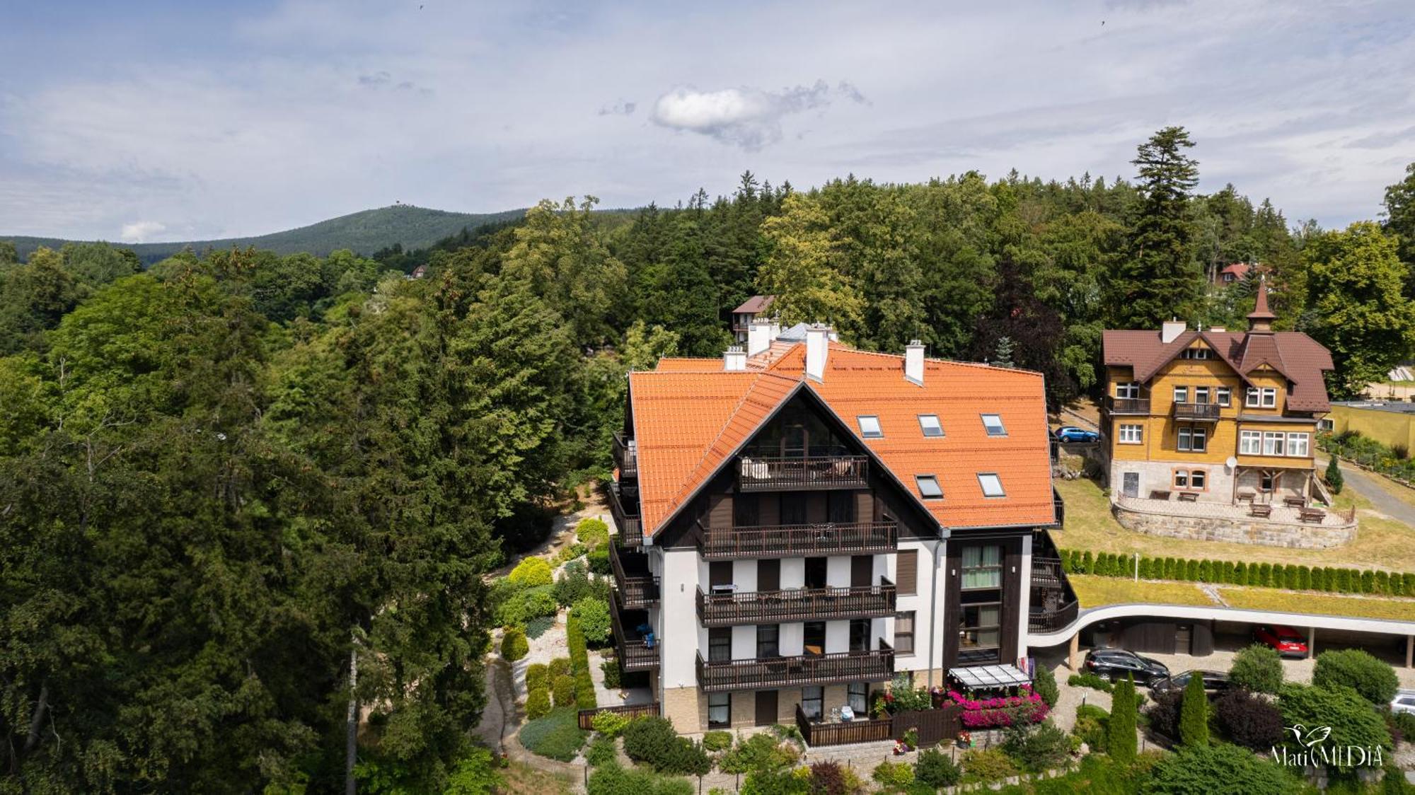 Apartament Panorama Gor - Centrum Miasta Z Widokiem Na Szrenice Szklarska Poreba Dış mekan fotoğraf