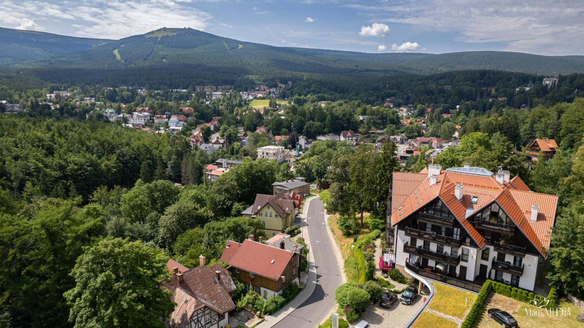Apartament Panorama Gor - Centrum Miasta Z Widokiem Na Szrenice Szklarska Poreba Dış mekan fotoğraf