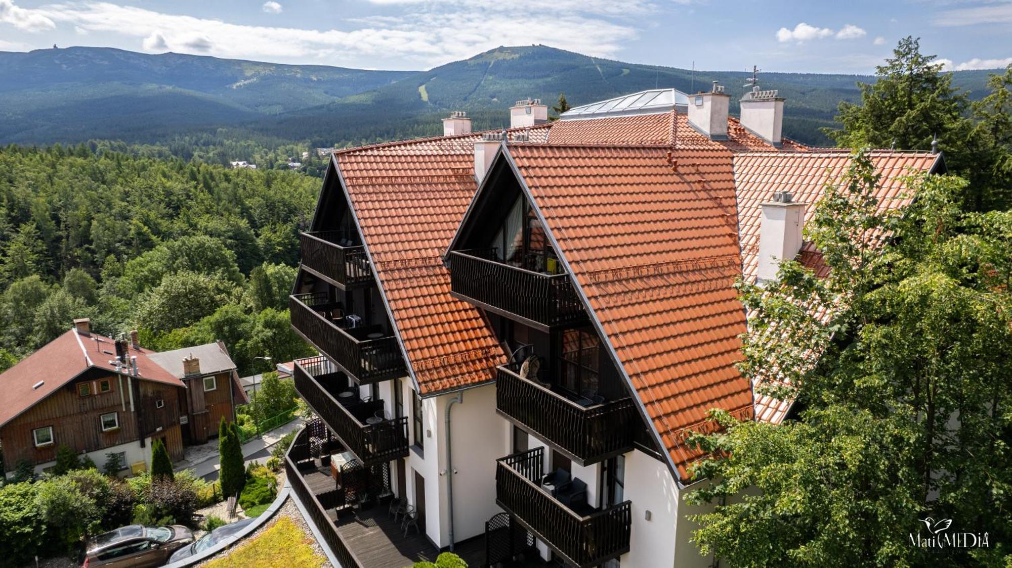 Apartament Panorama Gor - Centrum Miasta Z Widokiem Na Szrenice Szklarska Poreba Dış mekan fotoğraf